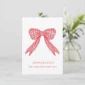 Cartes Pour Fêtes Annuelles Photo de la boîte de Noël (Debout devant)