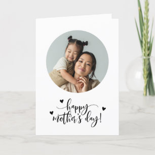 Cartes Pour Fêtes Annuelles Photo de la fête des mères Heart