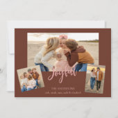 Cartes Pour Fêtes Annuelles Photo de la plage (Devant)