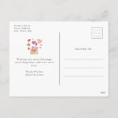 Cartes Pour Fêtes Annuelles Photo de la Saint Valentin (Dos)