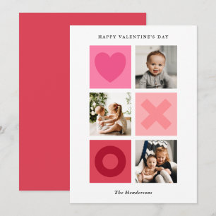 Cartes Pour Fêtes Annuelles Photo de la Saint-Valentin avec cœurs, câlins et b