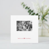 Cartes Pour Fêtes Annuelles Photo de la Saint Valentin moderne (Debout devant)