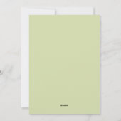 Cartes Pour Fêtes Annuelles Photo de la verdure de Noël (Dos)