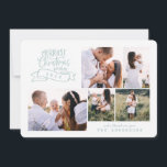 Cartes Pour Fêtes Annuelles photo de l'écriture moderne de noël le plus agréab<br><div class="desc">diffusez la joie festive avec ce design amusant. avec texte en écriture moderne audacieux et collage photo modifiable pour le rendre extra spécial. disponible avec une gamme de backers colorés incluant,  noir,  rouge,  vert,  bleu et plus pour convenir à votre thème.</div>