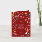 Cartes Pour Fêtes Annuelles Photo de magie de Casse-Noisette (Devant)