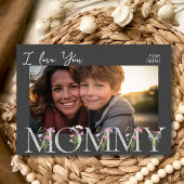 Cartes Pour Fêtes Annuelles Photo de maman florale Fête des mères