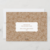 Cartes Pour Fêtes Annuelles Photo de Noël botanique blanche (Dos)