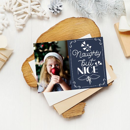 Cartes Pour Fêtes Annuelles Photo De Noël Coquine Mais Sympa