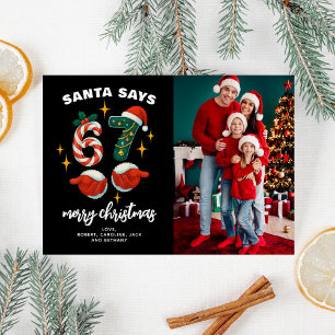 Cartes Pour Fêtes Annuelles Photo de Noël drôle 6-7 Mème 67