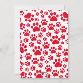 Cartes Pour Fêtes Annuelles Photo de Noël drôle d'amoureux de chien personnali (Dos)