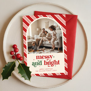 Cartes Pour Fêtes Annuelles Photo de Noël drôle humoristique enfant enfants fa