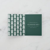 Cartes Pour Fêtes Annuelles Photo de Noël minimale (Intérieur)