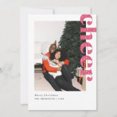 Cartes Pour Fêtes Annuelles Photo de Noël moderne Starry Cheval (Devant)