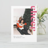 Cartes Pour Fêtes Annuelles Photo de Noël moderne Starry Cheval (Debout devant)