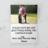 Cartes Pour Fêtes Annuelles Photo de Noël océan au coucher du soleil (Intérieur)