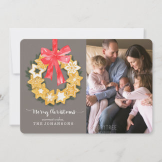 Cartes Pour Fêtes Annuelles Photo de Noël Pepparkakor