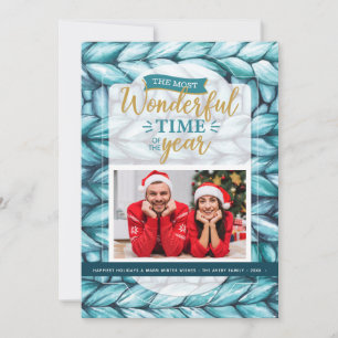 Cartes Pour Fêtes Annuelles Photo de Noël volée