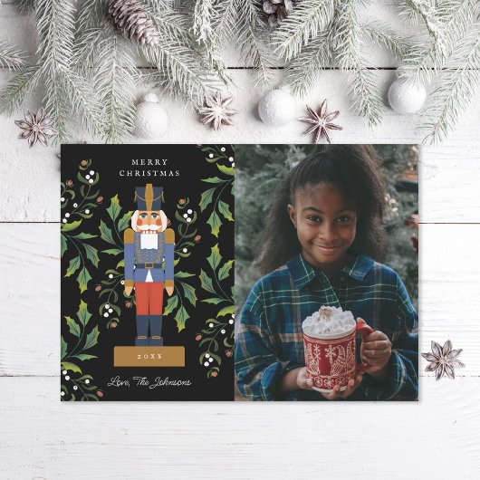 Cartes Pour Fêtes Annuelles Photo de Nutcracker traditionnelle
