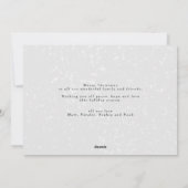 Cartes Pour Fêtes Annuelles Photo de script de feuillage moderne eucalyptus No (Dos)