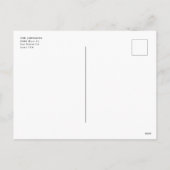 Cartes Pour Fêtes Annuelles Photo de script Joyeux Noël rouge moderne minimali (Dos)