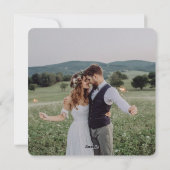 Cartes Pour Fêtes Annuelles Photo de serres fleurs vertes (Dos)