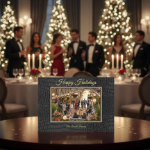 Photo de texture de faux crocodile noir imprimé de