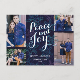 Cartes Pour Fêtes Annuelles Photo de vacances de Northern Lights