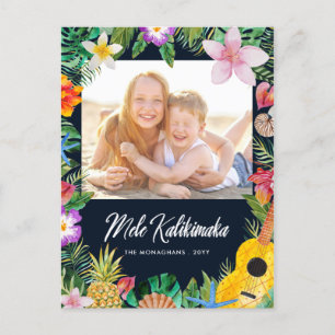 Cartes Pour Fêtes Annuelles Photo de voeux de l'île Navy