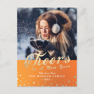 Cartes Pour Fêtes Annuelles Photo de voeux saisonniers pour le Nouvel An