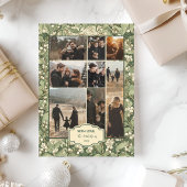 Cartes Pour Fêtes Annuelles Photo Elegant White Holly Noël