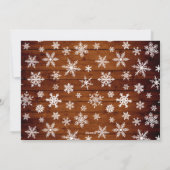 Cartes Pour Fêtes Annuelles PHOTO Fêtes Joyeuses Moderne Salutation de Noël (Dos)