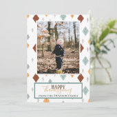 Cartes Pour Fêtes Annuelles Photo Folky Fall (Debout devant)