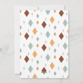 Cartes Pour Fêtes Annuelles Photo Folky Fall (Dos)