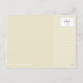 Cartes Pour Fêtes Annuelles PHOTO GREETING POSTCARD :: douceur 4 (Dos)