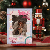 Cartes Pour Fêtes Annuelles Photo Groovy Nutcracker Retro Pastel Christmas