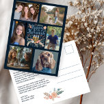 Cartes Pour Fêtes Annuelles PHOTO HEUREUSE HANOUKKA CUSTOM 6 Dessinée À LA MAI<br><div class="desc">J'espère que vous aimez ce design de vacances dessiné à la main. Cliquez sur "personnaliser" pour éditer et ajouter vos propres photos et texte à l'avant et à l'arrière. Aussi disponible dans ma boutique en téléchargement numérique pour envoyer par e-mail ou SMS et enregistrer sur l'affranchissement. Consultez ma boutique pour...</div>