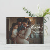 Cartes Pour Fêtes Annuelles Photo horizontale Plus Le Joyeux Noël (Debout devant)