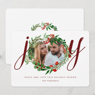 Cartes Pour Fêtes Annuelles Photo Joie de la verdure