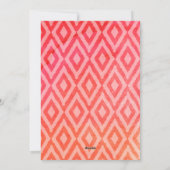 Cartes Pour Fêtes Annuelles Photo Joy Joyeux Noël Minimal Aquarelle Rouge (Dos)