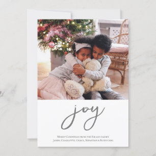 Cartes Pour Fêtes Annuelles Photo Joyeuses Fêtes Joy