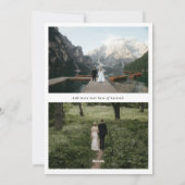 Cartes Pour Fêtes Annuelles Photo Joyeuses Fêtes Poinsettia (Dos)