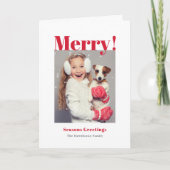 Cartes Pour Fêtes Annuelles Photo Joyeux Fête (Devant)