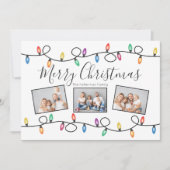 Cartes Pour Fêtes Annuelles Photo Joyeux Noël (Devant)
