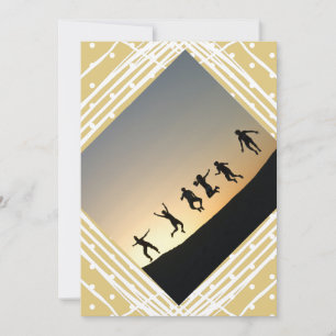 Cartes Pour Fêtes Annuelles Photo Joyeux Noël Du Nom De Famille Beige