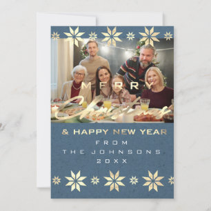 Cartes Pour Fêtes Annuelles Photo Joyeux Noël Joyeux Nouvel An gris