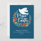 Cartes Pour Fêtes Annuelles Photo Joyeux Noël moderne (Devant)