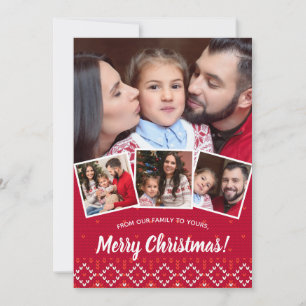 Cartes Pour Fêtes Annuelles Photo Joyeux Noël Sweat nordique