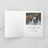 Cartes Pour Fêtes Annuelles Photo lettrage main moderne 2 (Intérieur)