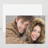 Cartes Pour Fêtes Annuelles Photo Merry et Bright (Devant / Derrière)