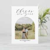 Cartes Pour Fêtes Annuelles Photo minimale pour Bonne Année (Debout devant)